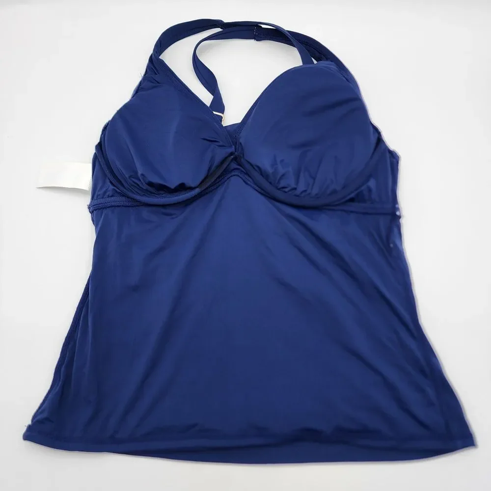 Jantzen Two-Piece‎ Swimsuit Navy Women's Size 10